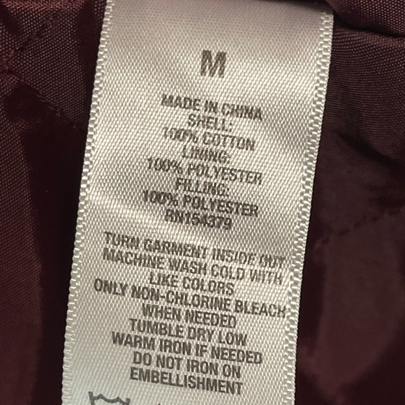 Aeropostale Burgundy Jacket (M) - Picture 7 of 7